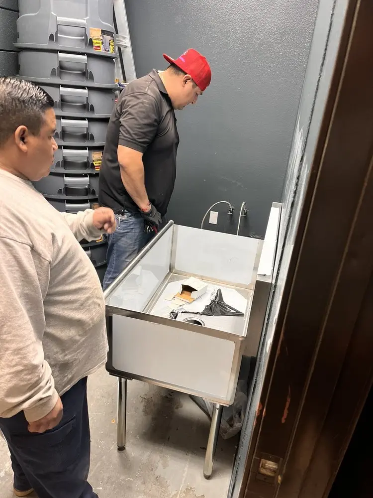 Commercial plumbing and sink installation in Neilhurst